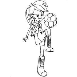 Equestria Girls (Cartoons and Animated Shows) coloring page #197819 to print and color