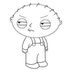 Coloring pages: Family Guy - Free Printable Coloring Pages