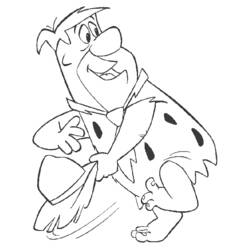 Coloring pages: Flintstones - Free Printable Coloring Pages