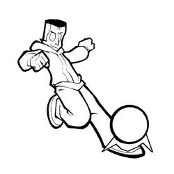 Coloring pages: Foot 2 Street - Free Printable Coloring Pages