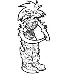 Gormiti (Cartoons and Animated Shows) coloring page #210488 to print and color