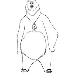 Coloring pages: Grizzy and the Lemmings - Free Printable Coloring Pages