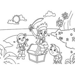 Coloring pages: Jake and the Never Land Pirates - Free Printable Coloring Pages