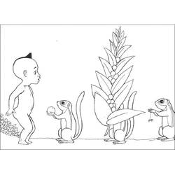 Coloring pages: Kirikou - Free Printable Coloring Pages