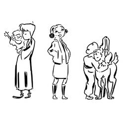 Coloring pages: Linda Wants Chicken - Free Printable Coloring Pages