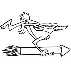 Looney Tunes (Cartoons and Animated Shows) coloring page #192451 to print and color