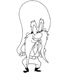Looney Tunes (Cartoons and Animated Shows) coloring page #192463 to print and color