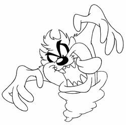 Looney Tunes (Cartoons and Animated Shows) coloring page #192476 to print and color