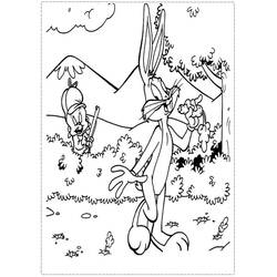 Looney Tunes (Cartoons and Animated Shows) coloring page #192480 to print and color