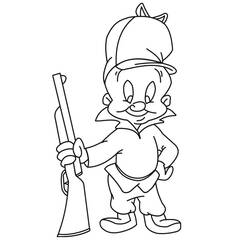 Looney Tunes (Cartoons and Animated Shows) coloring page #192481 to print and color
