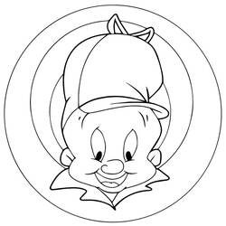 Looney Tunes (Cartoons and Animated Shows) coloring page #192482 to print and color