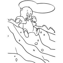 Looney Tunes (Cartoons and Animated Shows) coloring page #192487 to print and color