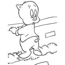 Looney Tunes (Cartoons and Animated Shows) coloring page #192491 to print and color