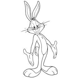 Looney Tunes (Cartoons and Animated Shows) coloring page #192505 to print and color