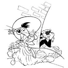 Looney Tunes (Cartoons and Animated Shows) coloring page #39170 to print and color