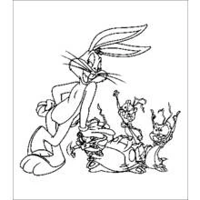 Looney Tunes (Cartoons and Animated Shows) coloring page #39178 to print and color