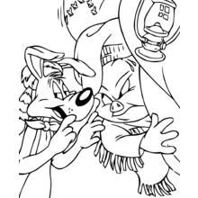 Looney Tunes (Cartoons and Animated Shows) coloring page #39236 to print and color