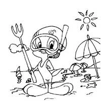 Looney Tunes (Cartoons and Animated Shows) coloring page #39312 to print and color