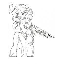 Coloring pages: Mia and Me - Free Printable Coloring Pages
