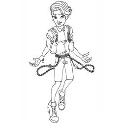 Monster High (Cartoons and Animated Shows) coloring page #196711 to print and color