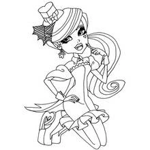 Monster High (Cartoons and Animated Shows) coloring page #24820 to print and color