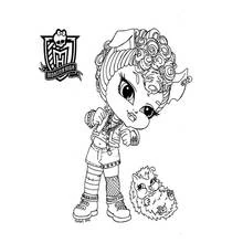 Monster High (Cartoons and Animated Shows) coloring page #24878 to print and color