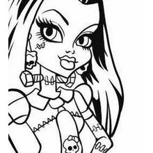 Monster High (Cartoons and Animated Shows) coloring page #24893 to print and color
