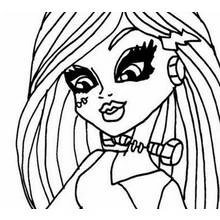 Monster High (Cartoons and Animated Shows) coloring page #24930 to print and color