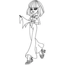 Monster High (Cartoons and Animated Shows) coloring page #24994 to print and color