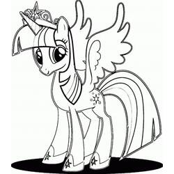 My Little Pony (Cartoons and Animated Shows) coloring page #183315 to print and color
