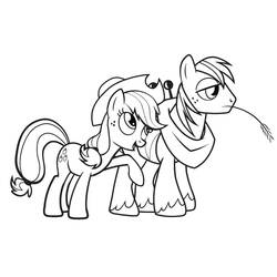 My Little Pony (Cartoons and Animated Shows) coloring page #183336 to print and color