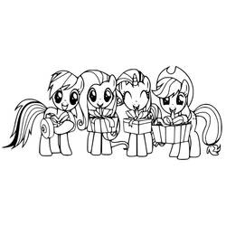 My Little Pony (Cartoons and Animated Shows) coloring page #183339 to print and color