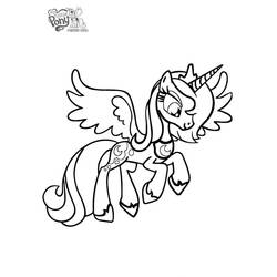 My Little Pony (Cartoons and Animated Shows) coloring page #183345 to print and color