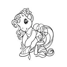My Little Pony (Cartoons and Animated Shows) coloring page #41932 to print and color