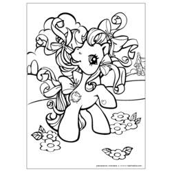 My Little Pony (Cartoons and Animated Shows) coloring page #41980 to print and color