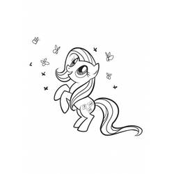 My Little Pony (Cartoons and Animated Shows) coloring page #42089 to print and color