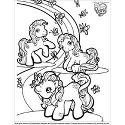 My Little Pony (Cartoons and Animated Shows) coloring page #42106 to print and color