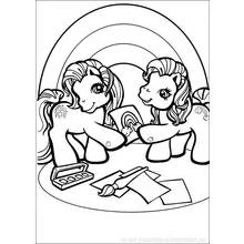 My Little Pony (Cartoons and Animated Shows) coloring page #42173 to print and color