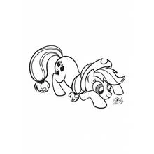My Little Pony (Cartoons and Animated Shows) coloring page #42177 to print and color