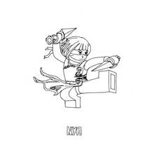 Ninjago (Cartoons and Animated Shows) coloring page #23984 to print and color
