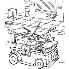 Ninjago (Cartoons and Animated Shows) coloring page #24100 to print and color