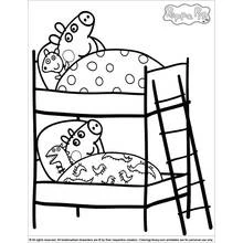 Peppa Pig (Cartoons and Animated Shows) coloring page #43933 to print and color