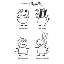 Peppa Pig (Cartoons and Animated Shows) coloring page #43963 to print and color
