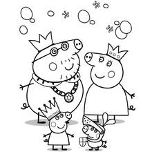 Peppa Pig (Cartoons and Animated Shows) coloring page #43994 to print and color