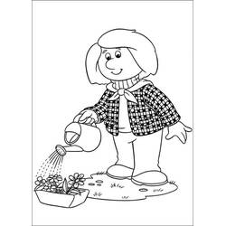 Postman Pat (Cartoons and Animated Shows) coloring page #206766 to print and color