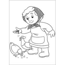 Postman Pat (Cartoons and Animated Shows) coloring page #206780 to print and color