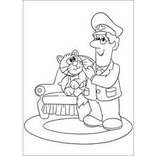 Postman Pat (Cartoons and Animated Shows) coloring page #49472 to print and color