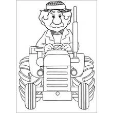 Postman Pat (Cartoons and Animated Shows) coloring page #49477 to print and color