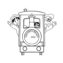 Postman Pat (Cartoons and Animated Shows) coloring page #49481 to print and color