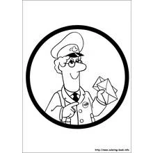 Postman Pat (Cartoons and Animated Shows) coloring page #49493 to print and color
